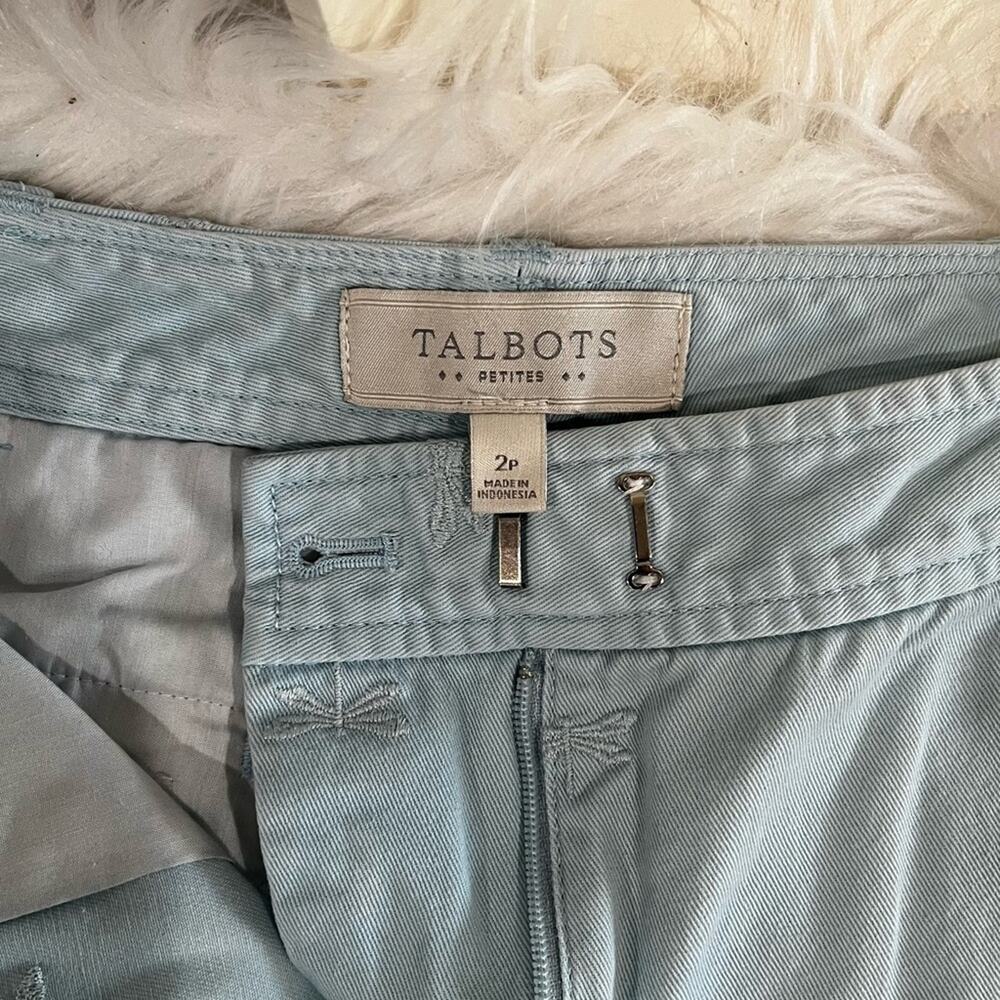 Talbots Cotton Chino Classic Straight Fit Dragonfly Preppy Walking Shorts 2P - Picture 10 of 16